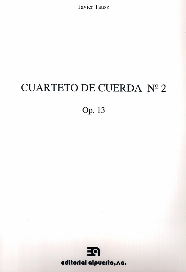 Cuarteto de cuerda nº 2, op. 13