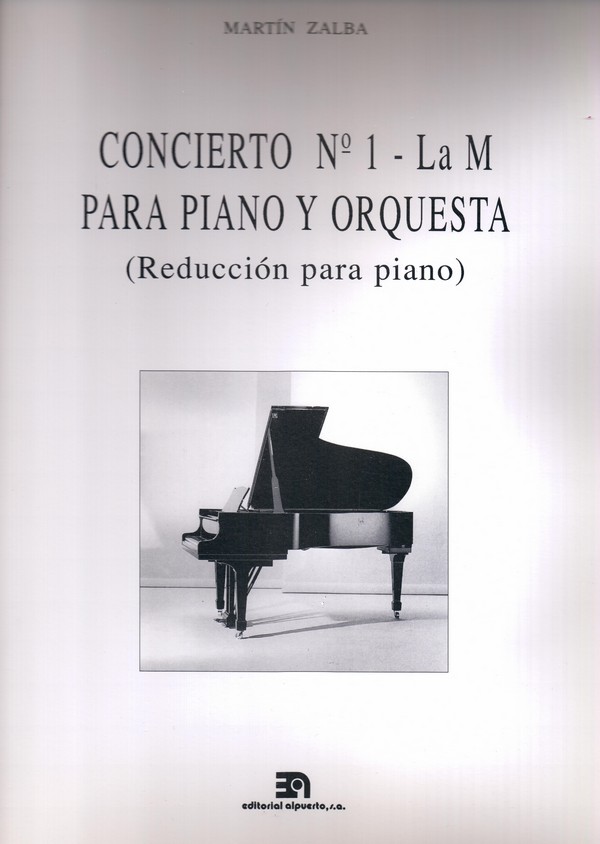 Concierto nº 1 en La mayor, para piano y orquesta (Reducción para piano)