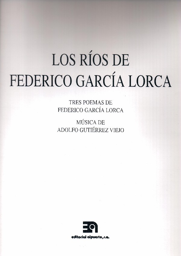 Los ríos de Federico García Lorca